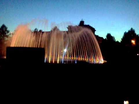 Открытие фонтана в Ленинске-Кузнецком!!!